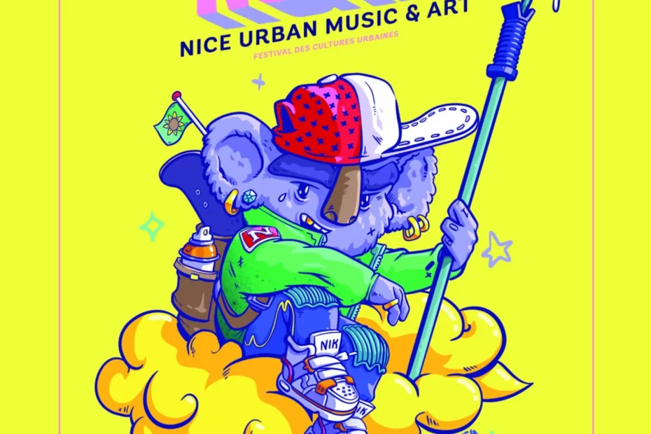 affiche numa festival de nice urban music & art 2025